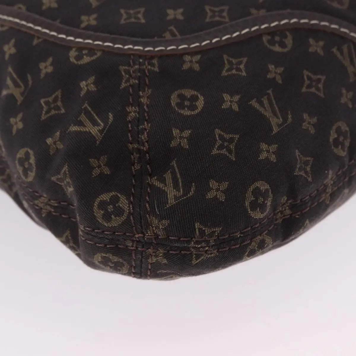 Louis Vuitton Angele Mini Lin, Brown, Canvas, Handbag