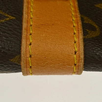Louis Vuitton Keepall Monogram, Brown, Canvas, Travel Bag