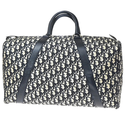 Christian Dior Vintage Bowling monogram canvas, Navy, Canvas, Handbag