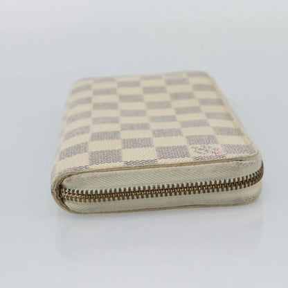 Louis Vuitton Zippy Organizer Damier Ebene, Beige, Canvas, Wallet