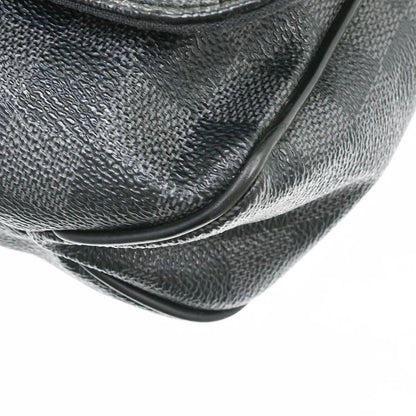 Louis Vuitton Bastille Damier, Black, Canvas, Shoulder Bag