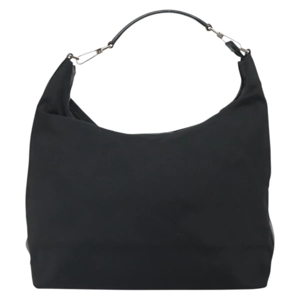 Gucci Vintage Nylon, Black, Nylon, Shoulder Bag