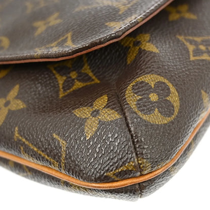 Louis Vuitton Musette Salsa Monogram Canvas, Brown, Canvas, Shoulder Bag