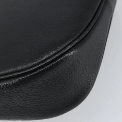 Burberry Vintage Leather, Black, Leather, Shoulder Bag