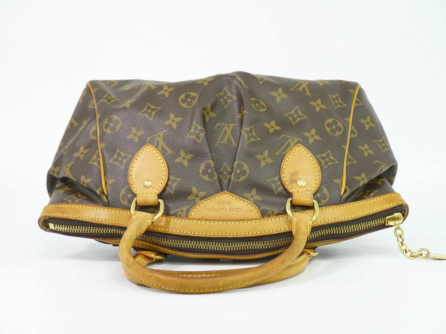 Louis Vuitton Tivoli Monogram Canvas, Brown, Canvas, Handbag
