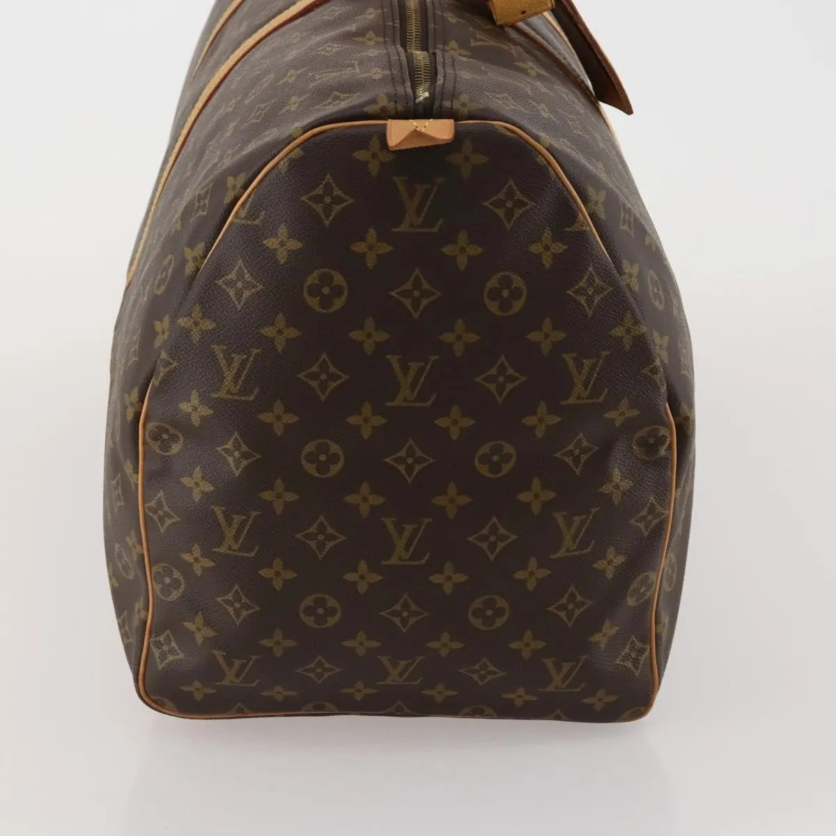 Louis Vuitton Keepall Monogram Canvas, Brown, Canvas, Travel Bag