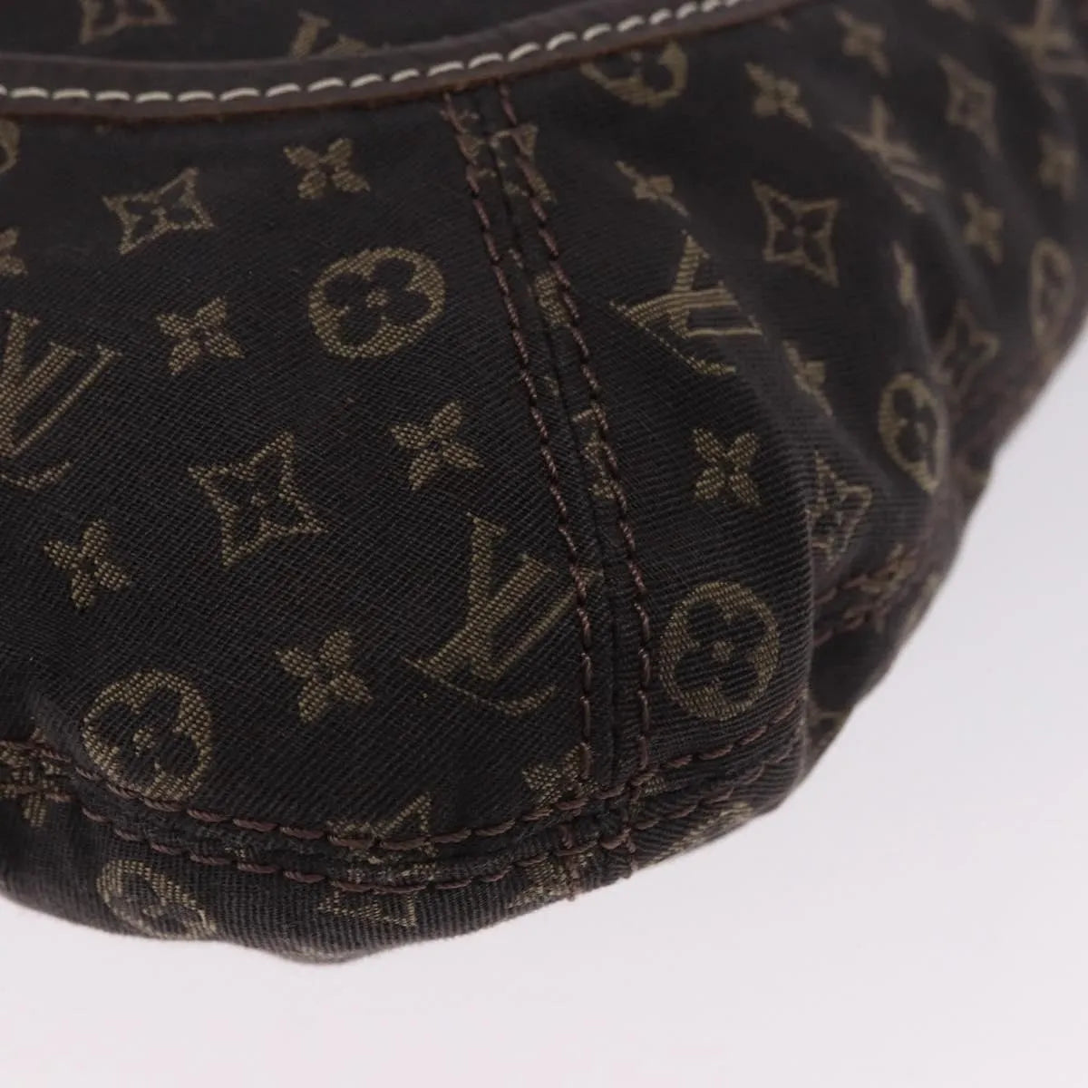 Louis Vuitton Angele Mini Lin, Brown, Canvas, Handbag