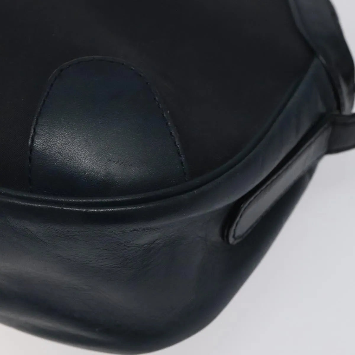 Burberry Vintage Canvas, Navy, Canvas, Shoulder Bag