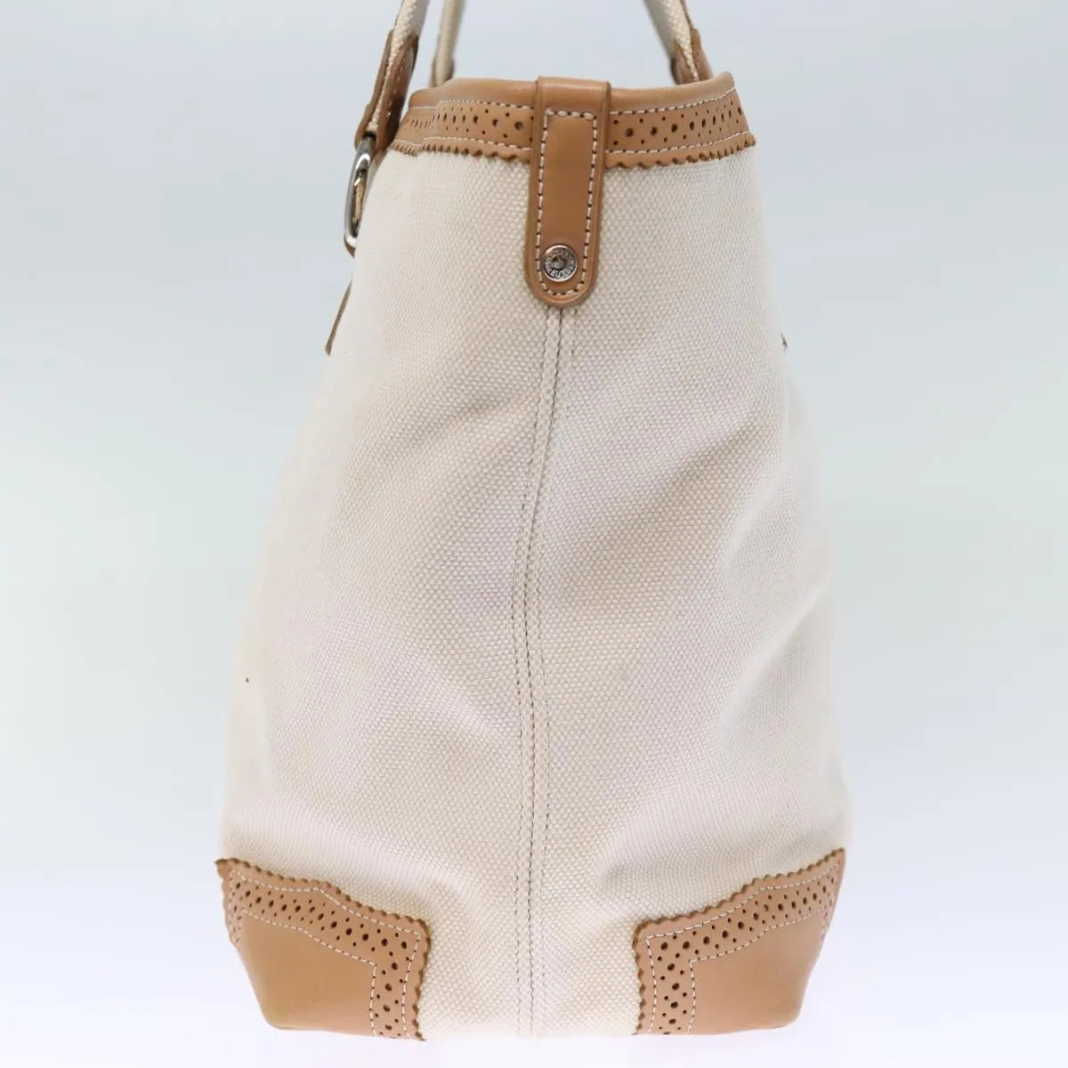 Burberry Blue Label Canvas, Beige, Canvas, Tote Bag