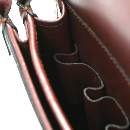 Cartier Must de Cartier Leather, Burgundy, Leather, Shoulder Bag