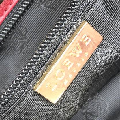 Loewe Anagram Tote Suede, Red, Suede, Tote Bag