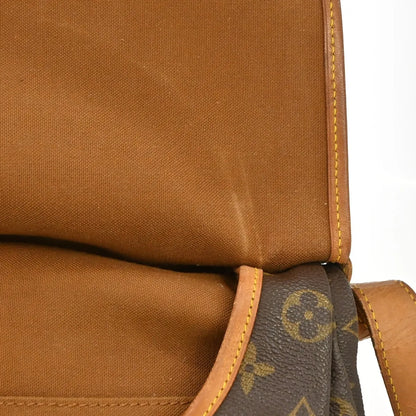 Louis Vuitton Saumur Monogram, Brown, Canvas, Shoulder Bag