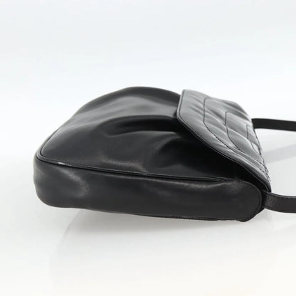 Salvatore Ferragamo Flap Shoulder Patent leather, Black, Patent Leather, Shoulder Bag