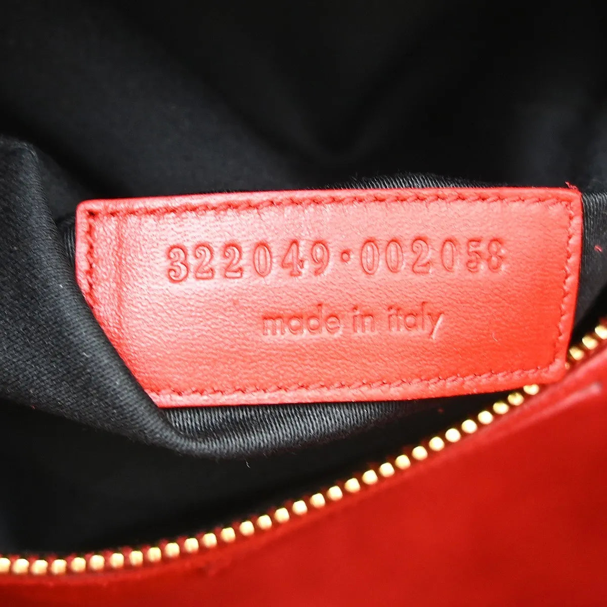 Saint Laurent Classic Duffle Leather, Red, Leather, Handbag