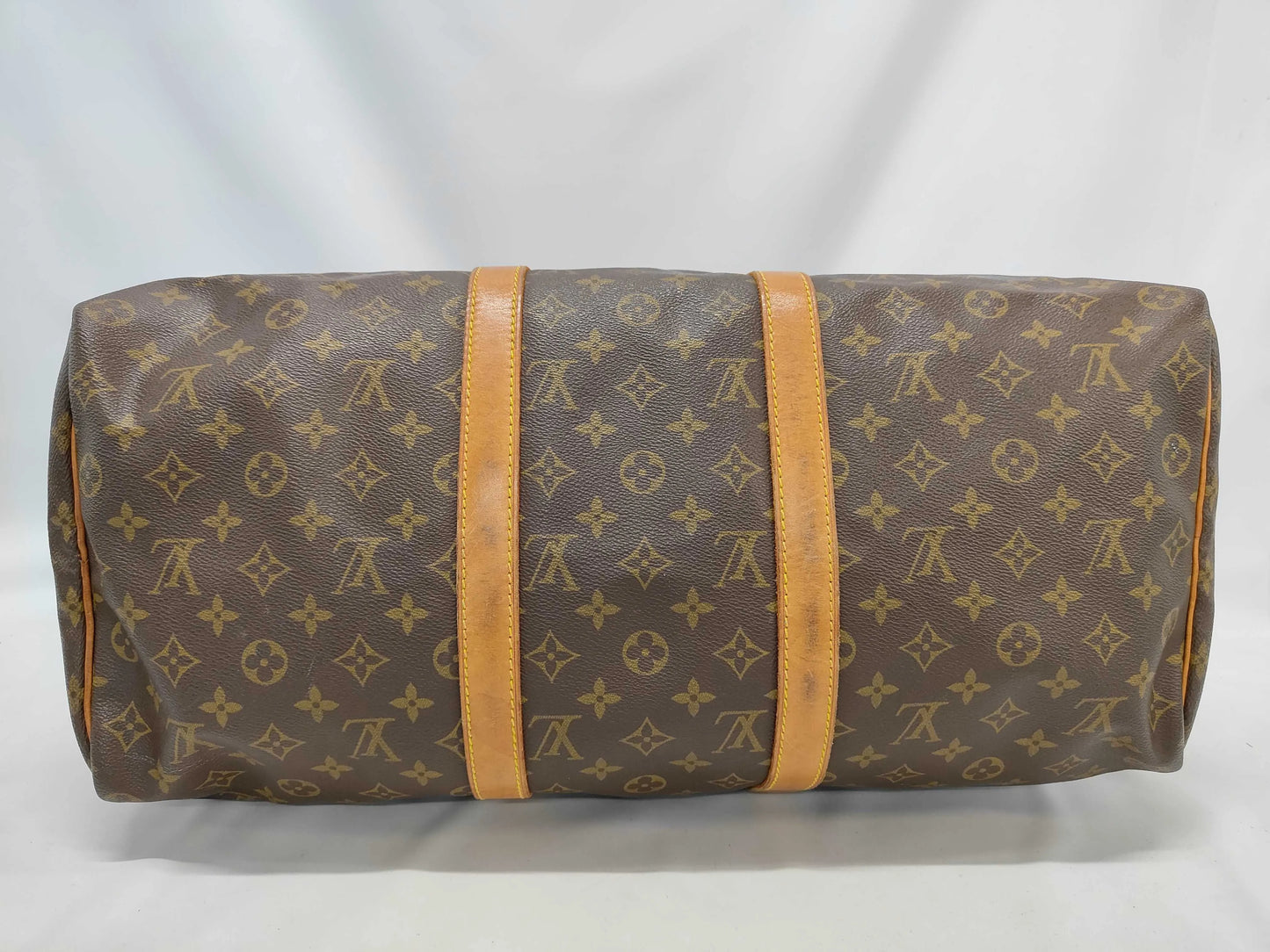 Louis Vuitton Keepall Monogram Canvas, Brown, Canvas, Travel Bag