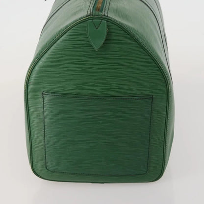 Louis Vuitton Keepall Epi Leather, Green, Leather, Travel Bag
