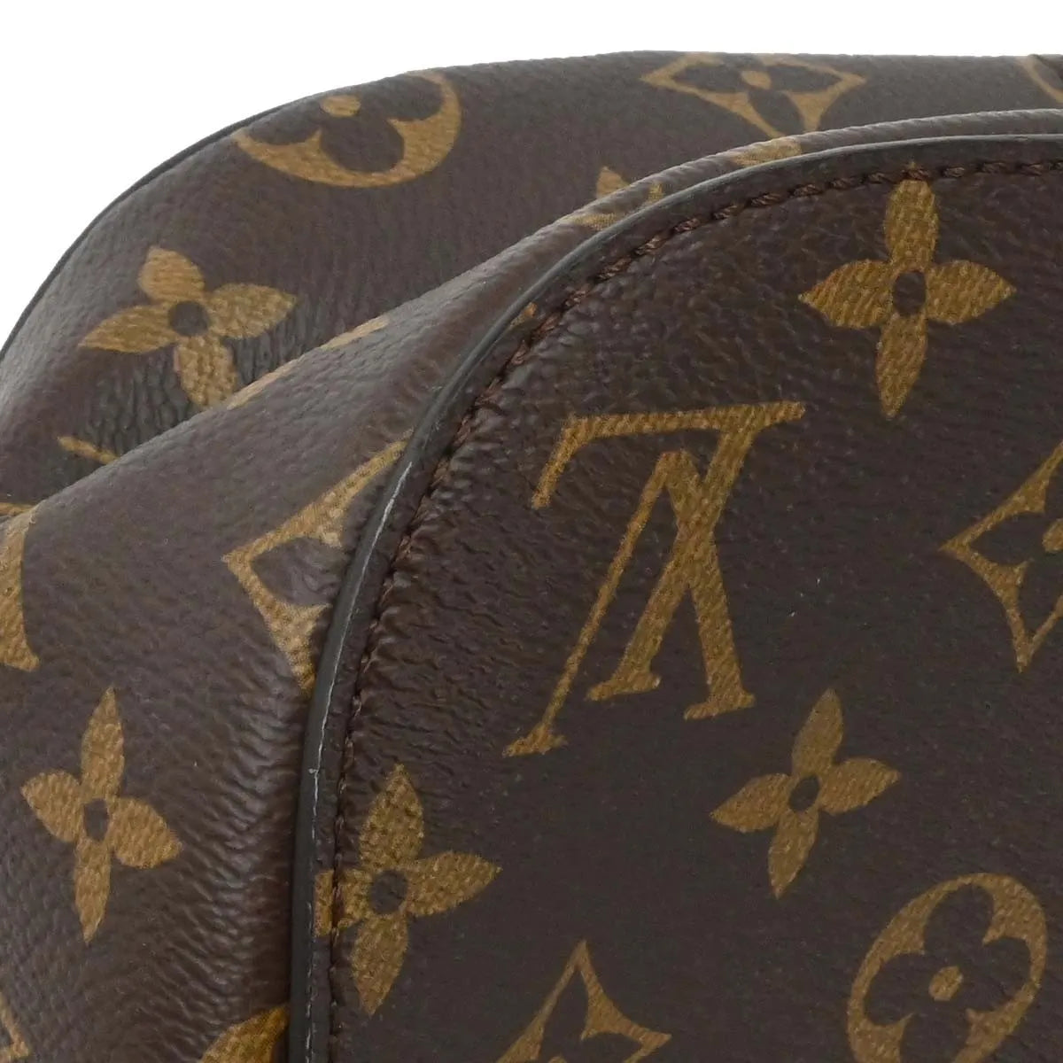 Louis Vuitton Chain It Monogram Canvas with Leather, Brown, Canvas, Handbag