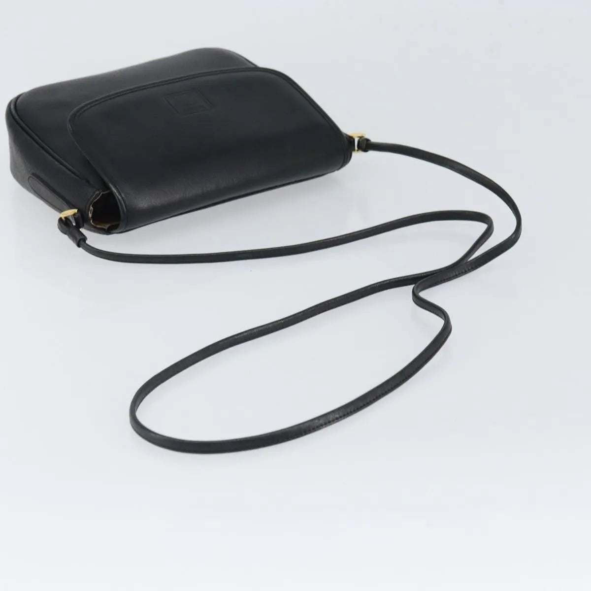 Burberry Vintage Leather, Black, Leather, Shoulder Bag