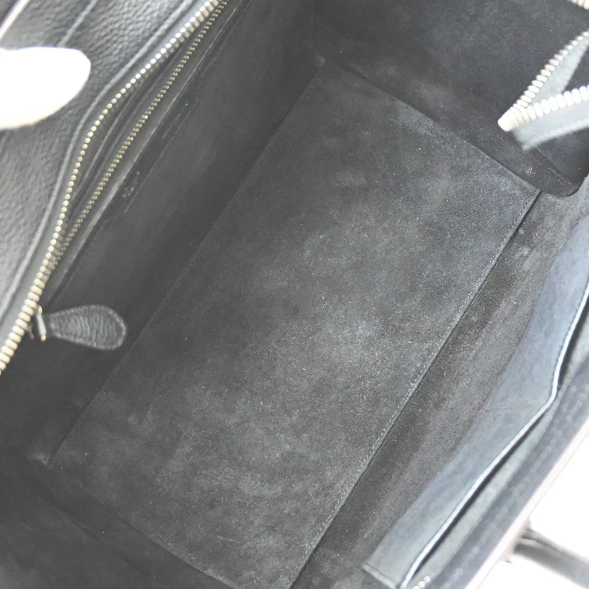 Celine Luggage Grainy Leather, Black, Leather, Tote Bag