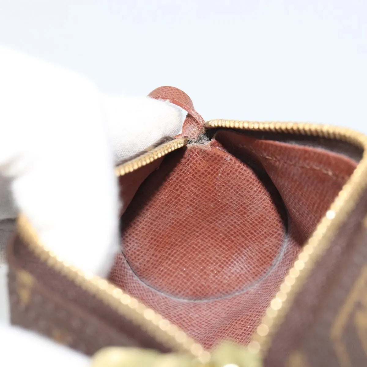 Louis Vuitton Papillon Pochette Monogram Canvas, Brown, Canvas, Clutch