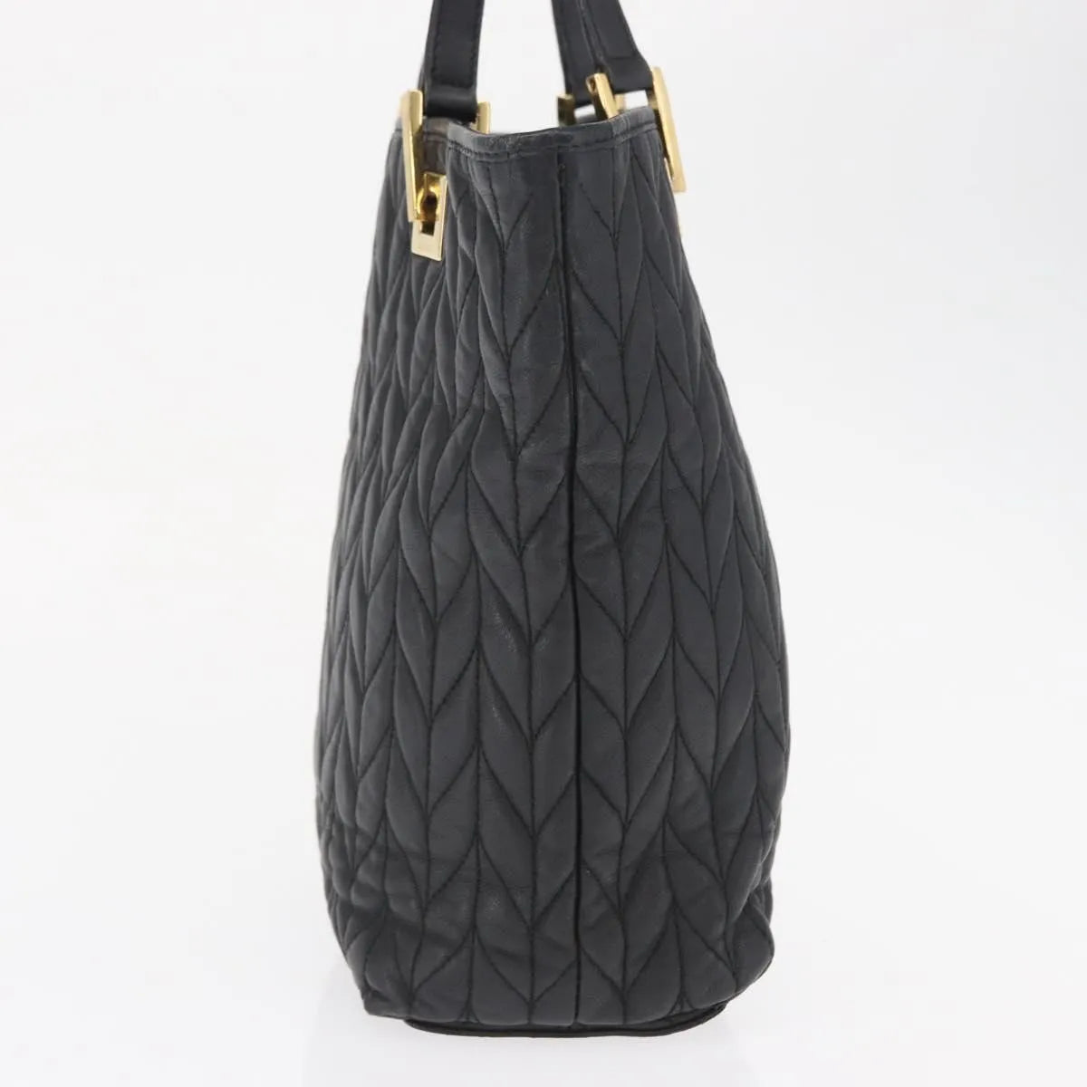 Gucci Vintage tote Leather, Black, Leather, Tote Bag