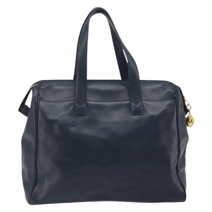 Christian Dior Vintage Leather, Navy, Leather, Handbag
