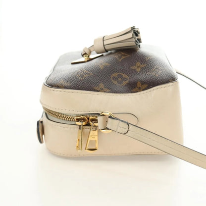Louis Vuitton Saintonge Monogram Canvas with Leather, Brown, Canvas, Shoulder Bag