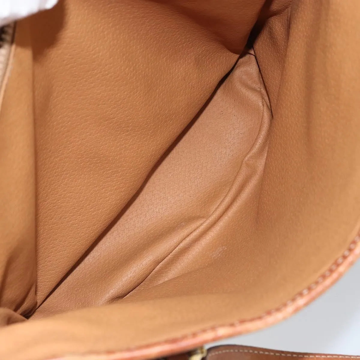 Celine Vintage Macadam Shopper Tote Canvas and Leather, Brown, Canvas, Tote Bag