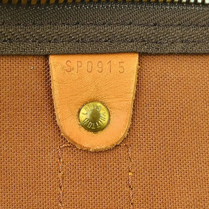 Louis Vuitton Keepall Monogram Canvas, Brown, Canvas, Travel Bag