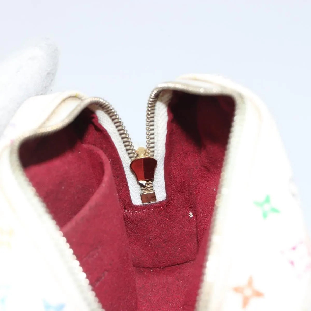 Louis Vuitton Wapity Trousse Monogram Multicolor, White, Canvas, Clutch
