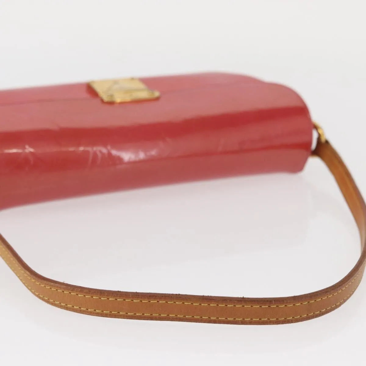 Louis Vuitton Malibu Street Monogram Vernis, Pink, Patent Leather, Handbag