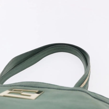 Fendi Vintage Tote leather, Green, Leather, Shoulder Bag