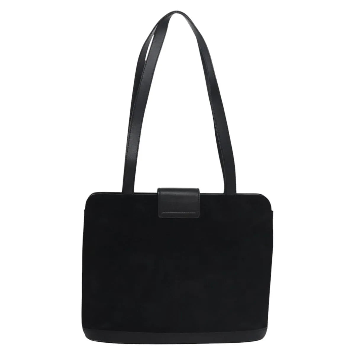 Celine Vintage Suede, Black, Suede, Shoulder Bag