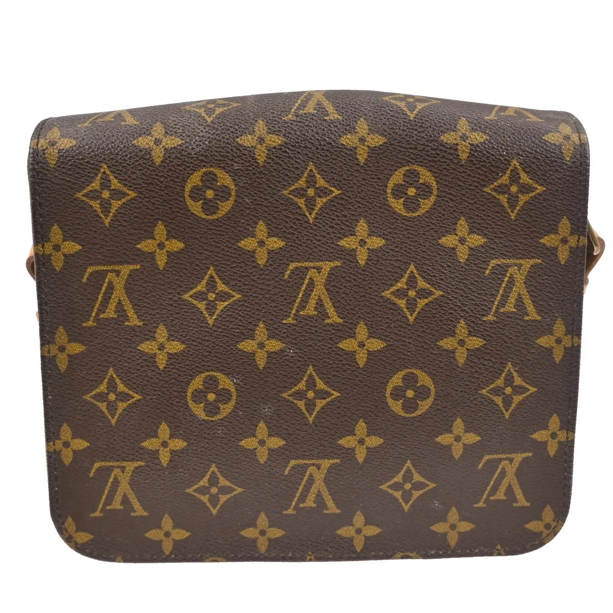 Louis Vuitton Cartouchiere Monogram Canvas, Brown, Canvas, Shoulder Bag