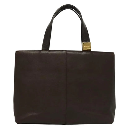 Burberry Vintage Leather, Brown, Leather, Handbag