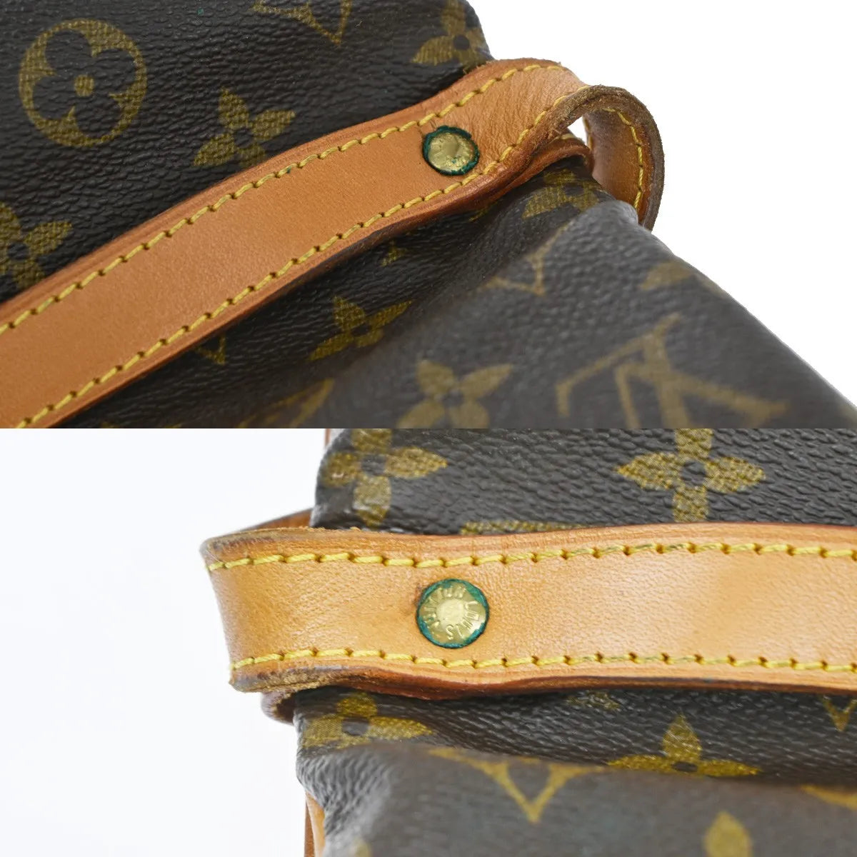 Louis Vuitton Saumur Monogram Canvas, Brown, Canvas, Shoulder Bag