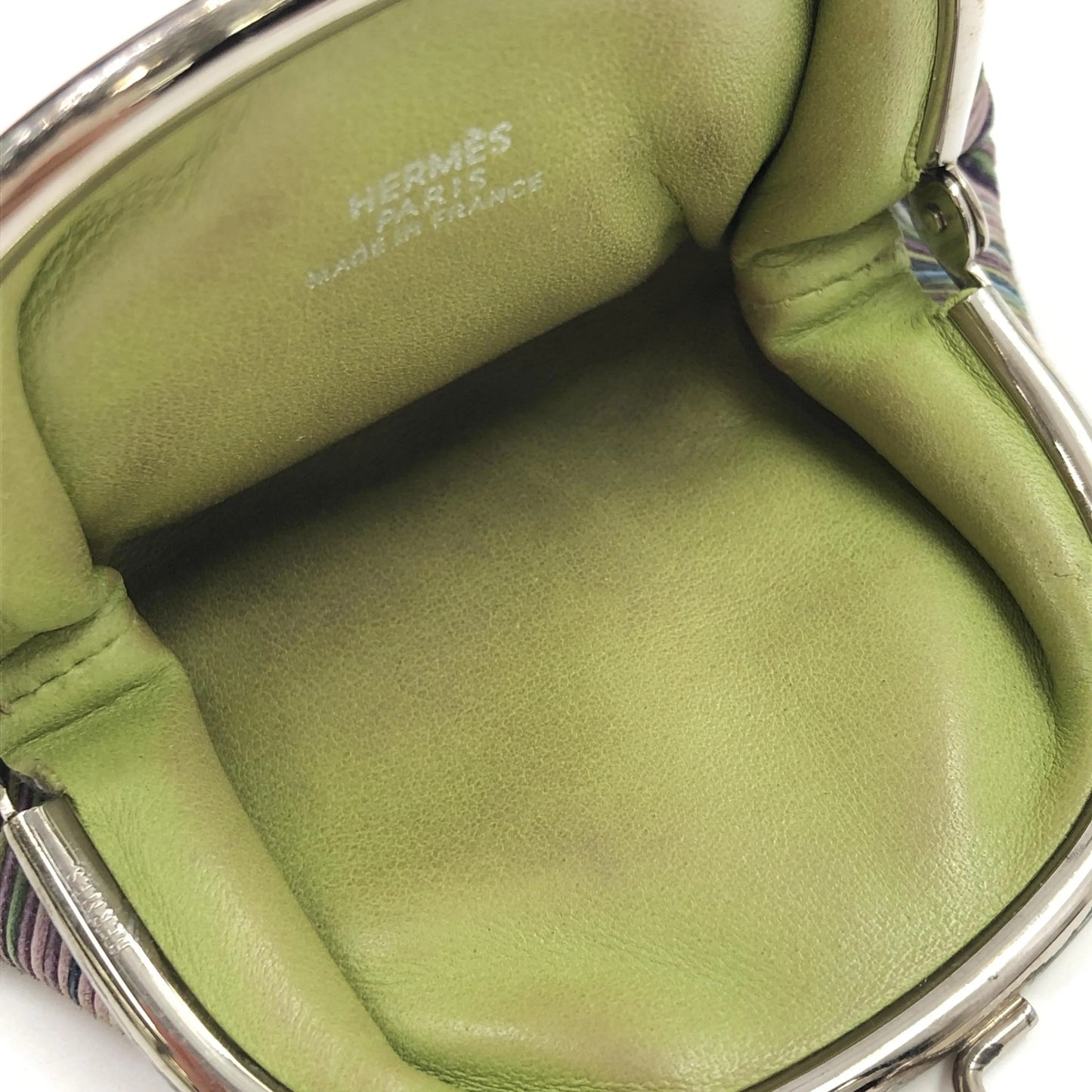 Hermes Clic-Clac Leather, Multicolour, Leather, Wallet