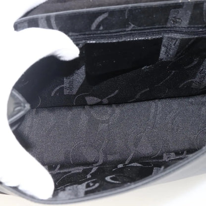 Salvatore Ferragamo Vala Canvas, Black, Canvas, Shoulder Bag