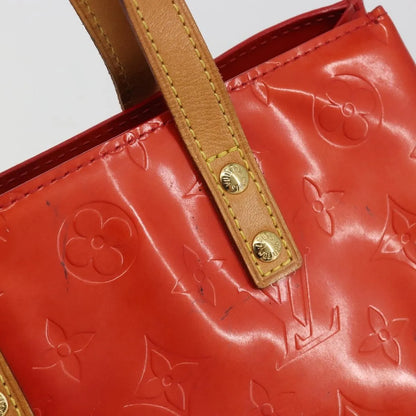 Louis Vuitton Reade Monogram Vernis, Red, Patent Leather, Handbag