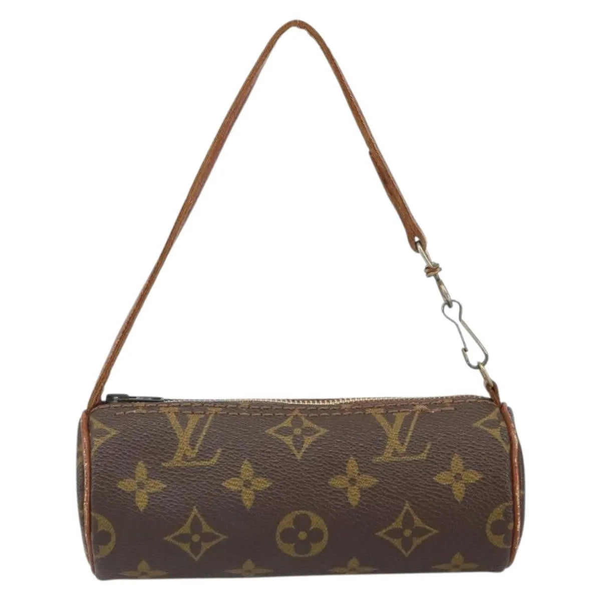 Louis Vuitton Papillon Pochette Monogram Canvas, Brown, Canvas, Clutch