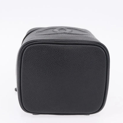 Chanel Vintage Timeless Vanity Case Caviar, Black, Calfskin, Handbag
