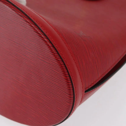 Louis Vuitton Cluny Epi Leather, Red, Leather, Shoulder Bag