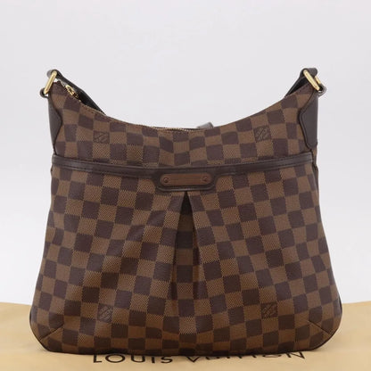 Louis Vuitton Bloomsbury Damier, Brown, Canvas, Shoulder Bag