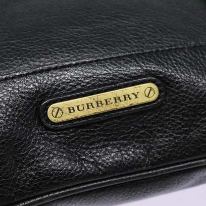 Burberry Vintage Leather, Black, Leather, Shoulder Bag