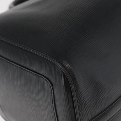 Louis Vuitton Keepall Epi Leather, Black, Leather, Travel Bag