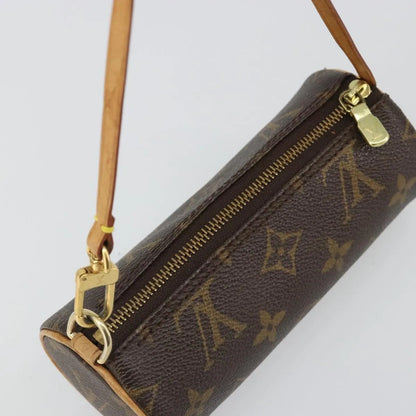 Louis Vuitton Pochette Papillon Monogram, Brown, Canvas, Clutch