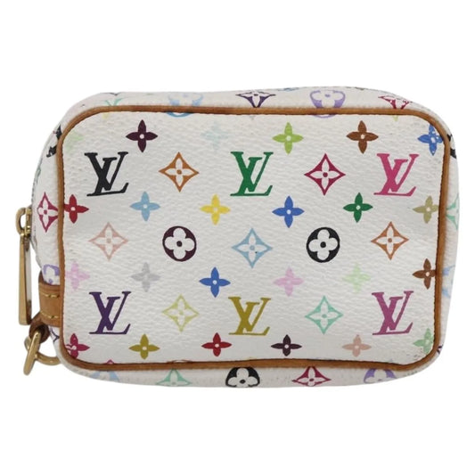 Louis Vuitton Wapity Trousse Monogram Multicolor, White, Canvas, Clutch