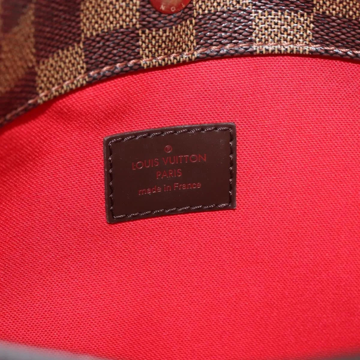 Louis Vuitton Bloomsbury Damier, Brown, Canvas, Shoulder Bag