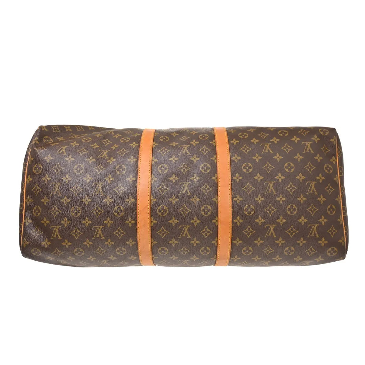 Louis Vuitton Keepall Monogram Canvas, Brown, Canvas, Travel Bag