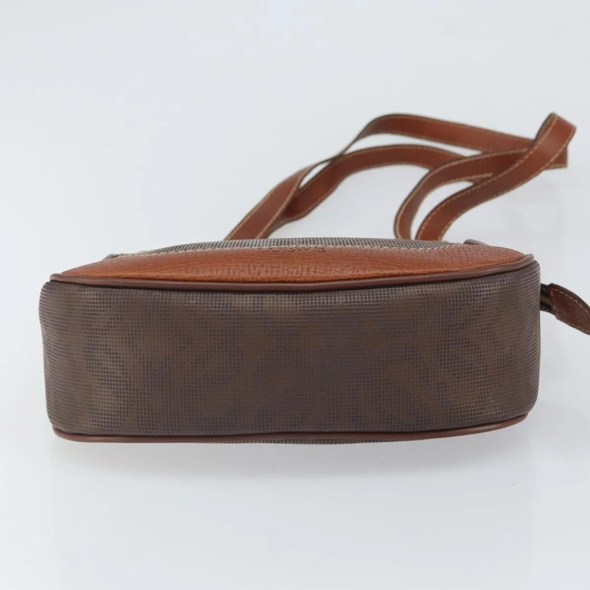Loewe Anagram PVC Leather, Brown, PVC, Shoulder Bag